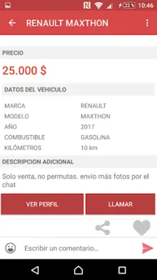 Venta de autos y vehículos usados - milAutos.net android App screenshot 3