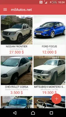 Venta de autos y vehículos usados - milAutos.net android App screenshot 5