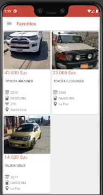 Venta de autos y vehículos usados - milAutos.net android App screenshot 8